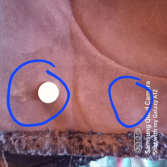 Jones New York Plush Brown Short Winter Coat - Picture 11 of 12